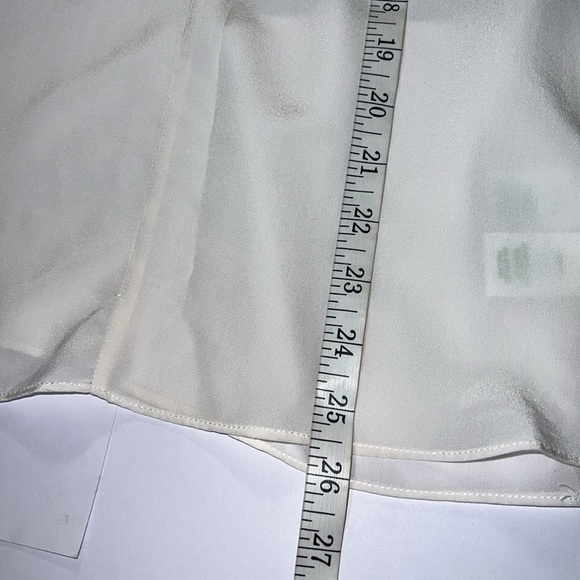 NWOT Lilly Pulitzer 💯 Silk Flounce Ruffle Romantic Sleeveless Blouse M - Picture 10 of 10